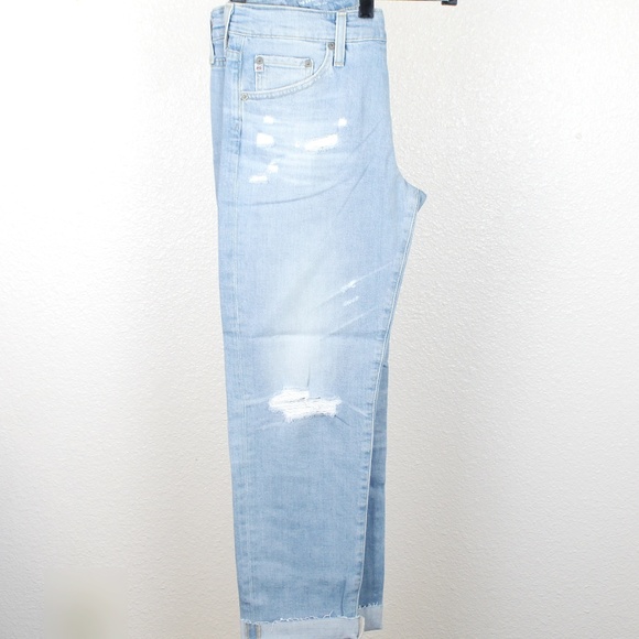 NWT AG The Ex-Boyfriend Crop Slim Jeans | Relaxed & Chic for Casual & Streetwear - Picture 8 of 8